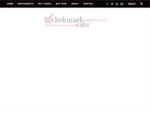 Tablet Screenshot of chekmarkeats.com